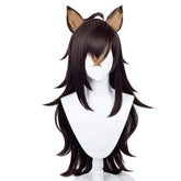 Dehya Perücke Cosplay Genshin Impact Hitzebeständige Haar Karneval Halloween Party Requisiten